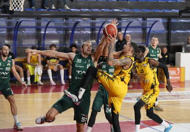 Al Ruggi non riesce l’impresa, la Virtus Imola combatte ma si arrende 72-78 contro Treviglio.