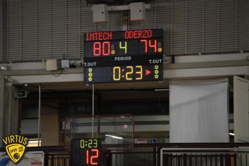 Virtus Imola-Oderzo 82-74 (146)