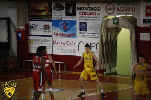 Virtus Imola-Oderzo 82-74 (52)