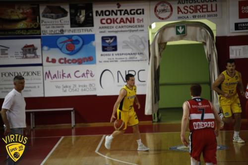 Virtus Imola-Oderzo 82-74 (58)